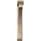Ekena Millwork Thorton Slat Rough Sawn Bracket w/ Offset Brace, Douglas Fir, 6"W x 38"D x 44"H BKT0604X38X44THR06RDF - alternate 2